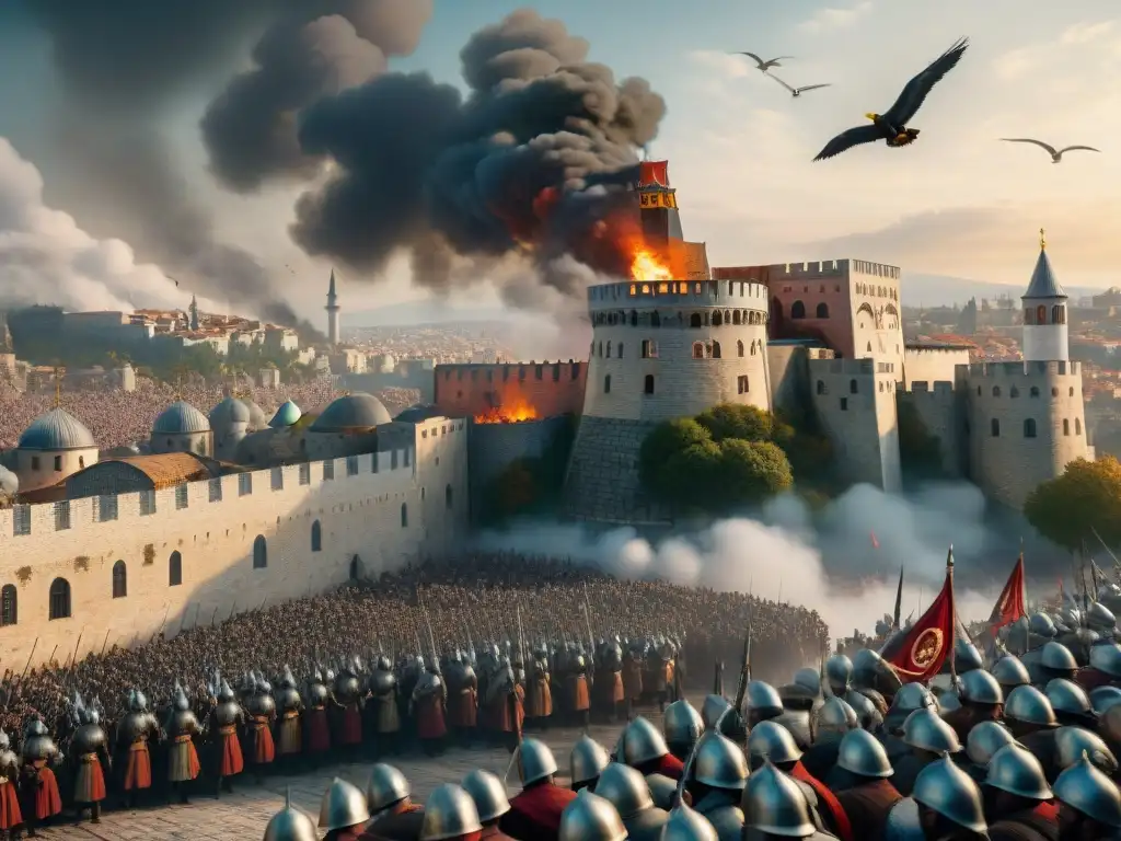 La caída de Constantinopla: épica batalla de culturas y fin de una era La caída de Constantinopla en 1453: épica batalla entre otomanos y bizantinos