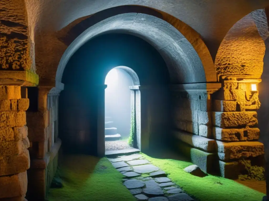 Criptas olvidadas revelan historia y secretos en penumbra misteriosa