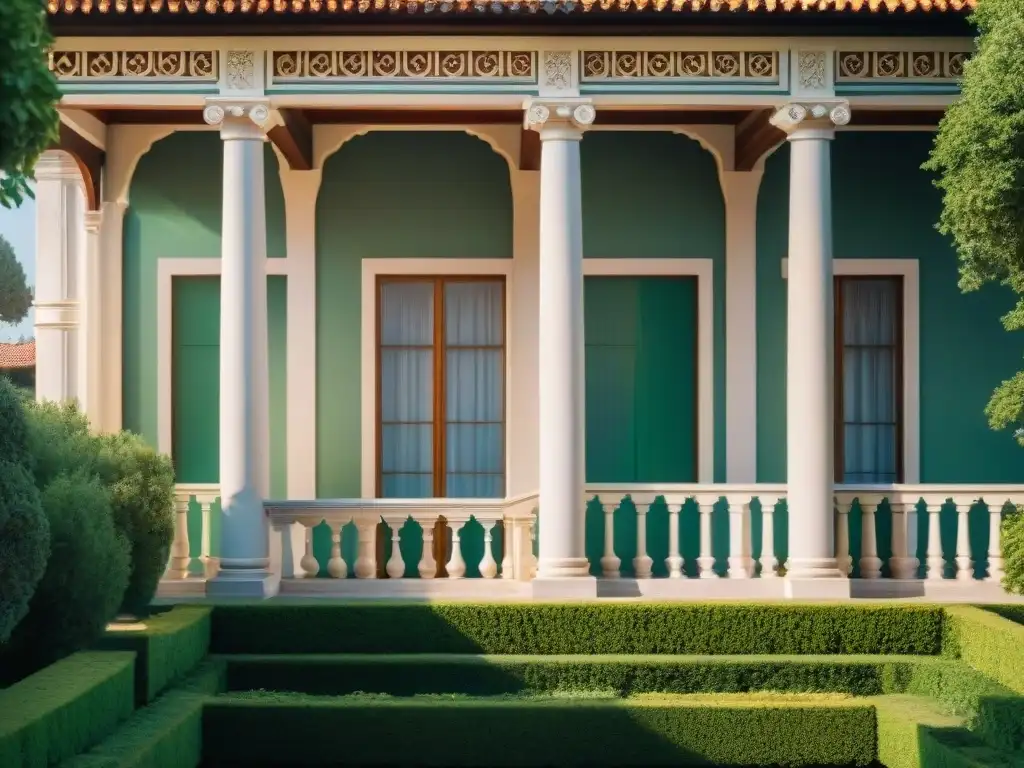 Palacio de Verano de la Reina María: Detalles Arquitectónicos en Bulgaria Detalle arquitectónico del opulento Palacio de Verano de la Reina María en Balchik, Bulgaria