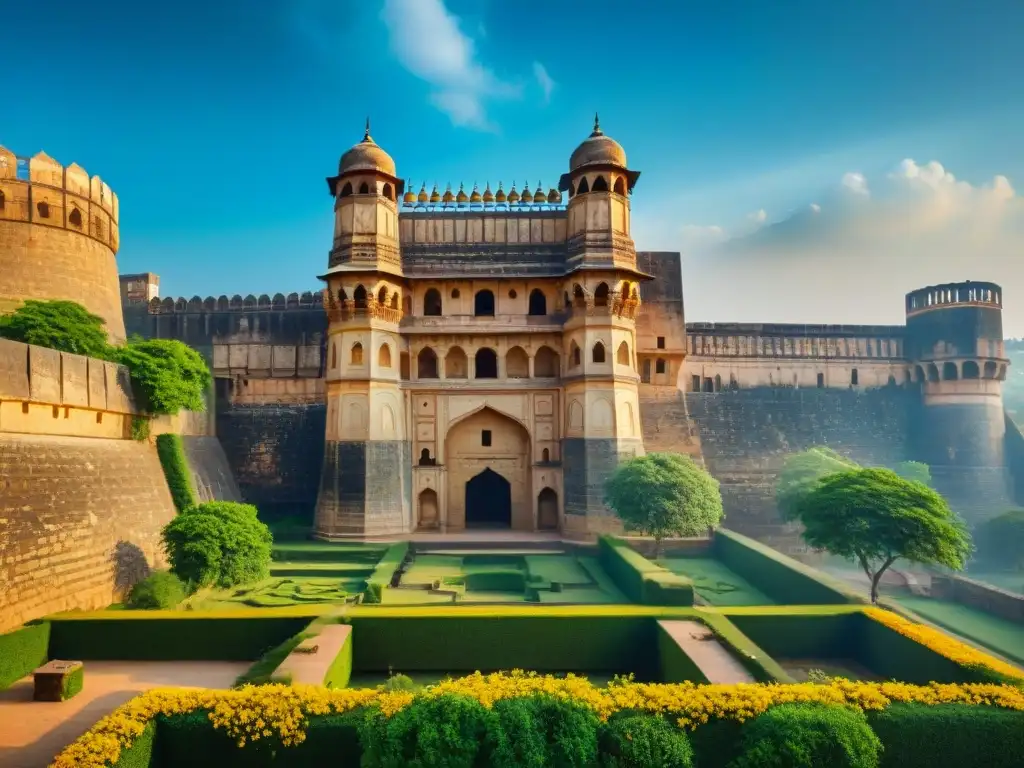 Detalles majestuosos del Fuerte de Golkonda en Hyderabad Detalle impresionante del Fuerte de Golkonda en Hyderabad, India