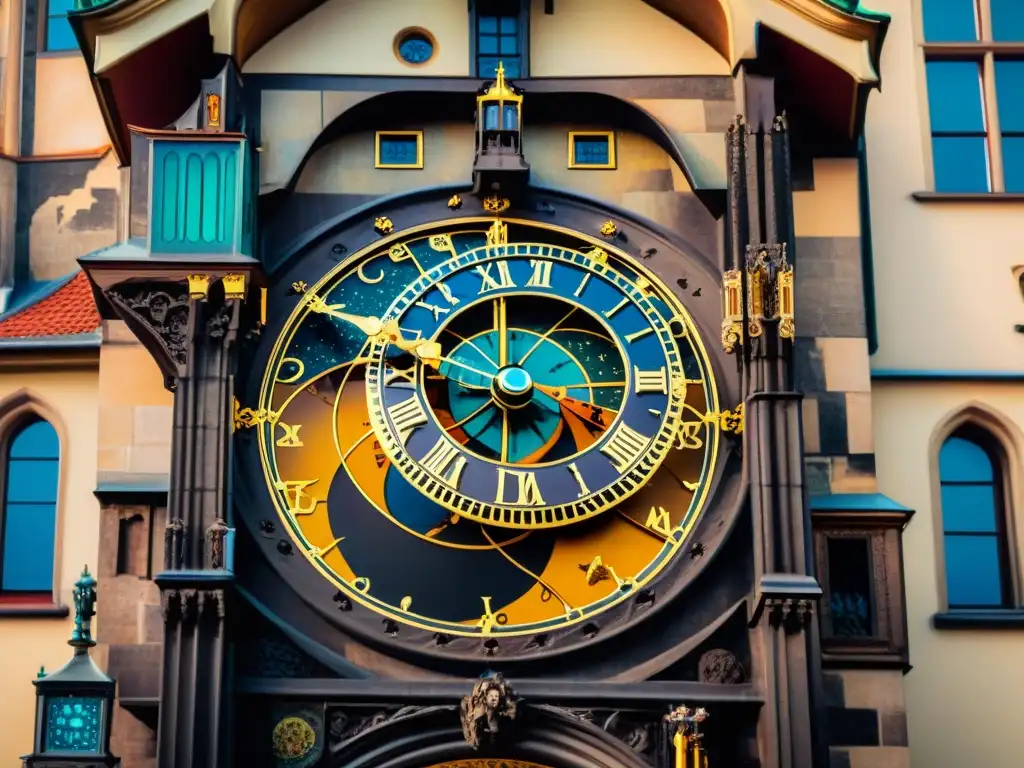 Reloj astronómico del Castillo de Praga: detalle misterioso Detalles misteriosos del reloj astronómico en el Castillo de Praga, historia en cada engranaje