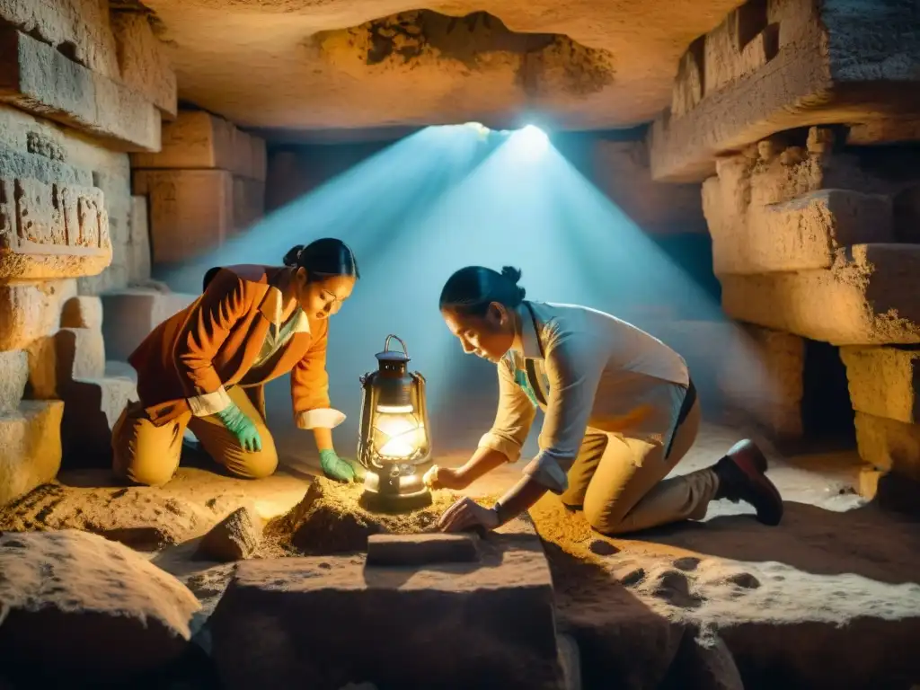 Emocionante excavación en ruinas mayas revela tesoro perdido Emocionante excavación de un tesoro oculto en castillos mayas