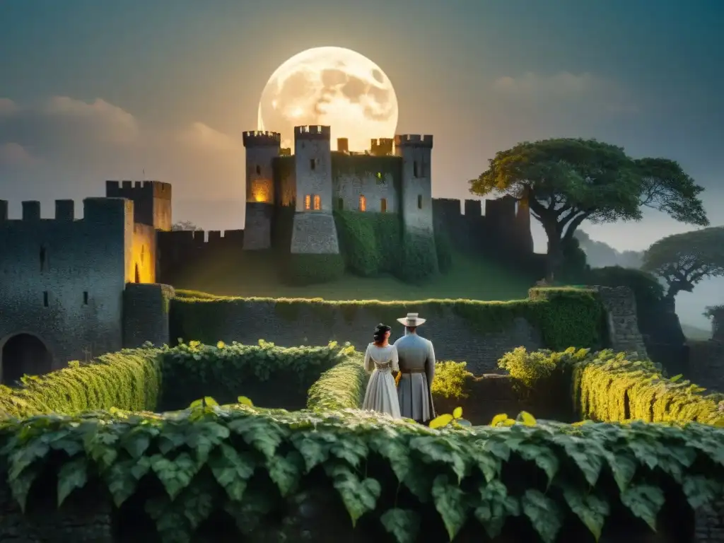 Misterios ancestrales: descifrando símbolos en castillo embrujado Investigadores descifran misterios en castillo antiguo bajo luna llena
