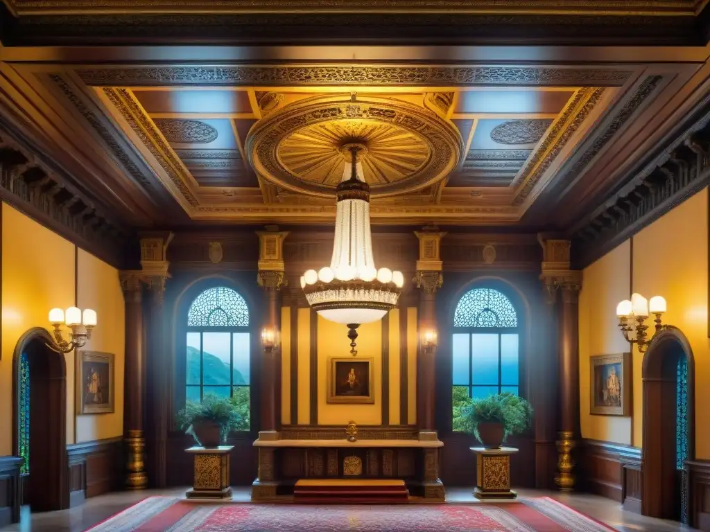 Detalles opulentos del Castillo Hearst en California Explora la opulencia de Hearst Castle en California, uno de los castillos lujosos en el mundo