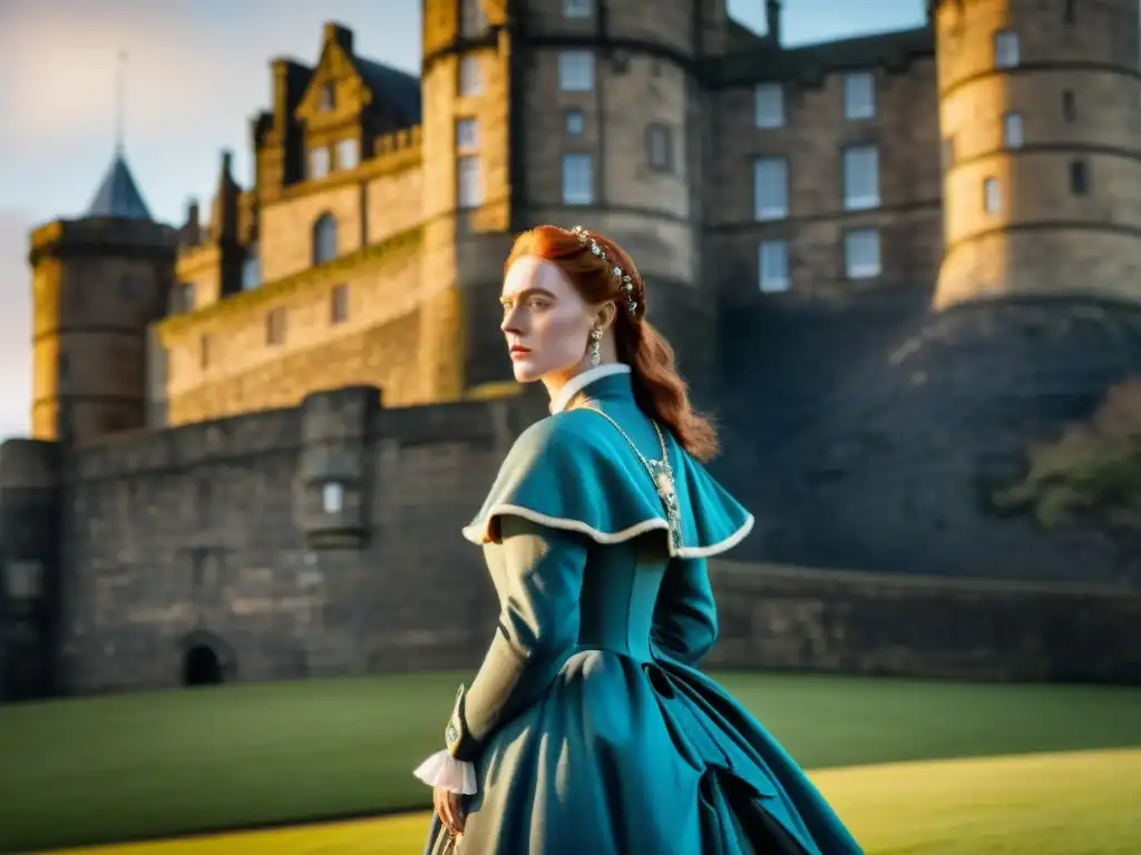 Reina de Escocia ante el Castillo de Edimburgo: historia y leyendas La reina María de Escocia frente al imponente Castillo de Edimburgo, historia y leyendas en un solo lugar